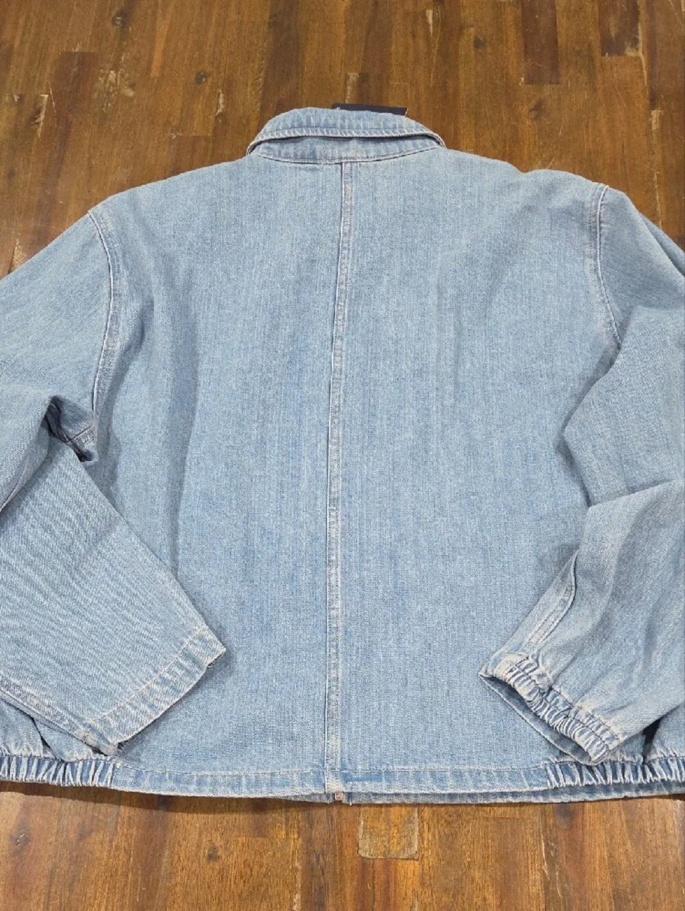 Levi's Light Wash Denim Zip Jacket